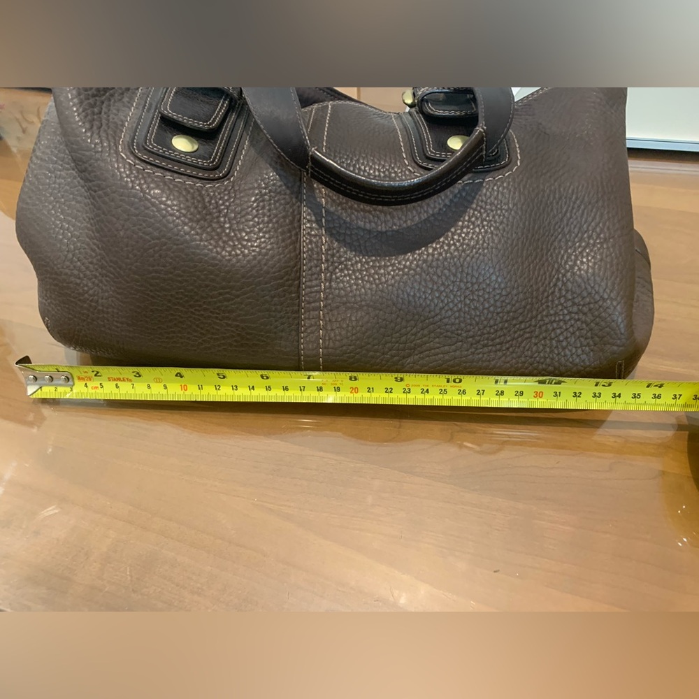 Coach Brown Leather Shoulder Bag - Picture 3 of 10